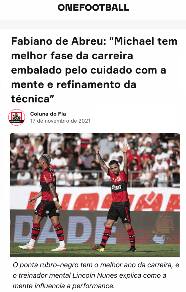 Fabiano de Abreu: "Michel tem melhor fase da carreira embalado pelo cuidado com a mente e refinamento da técnica"